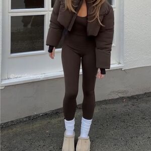 White leg warmers